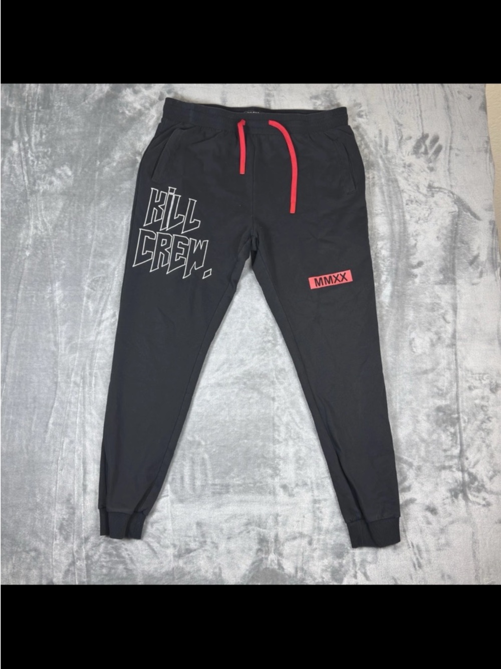 Kill Crew Black Joggers